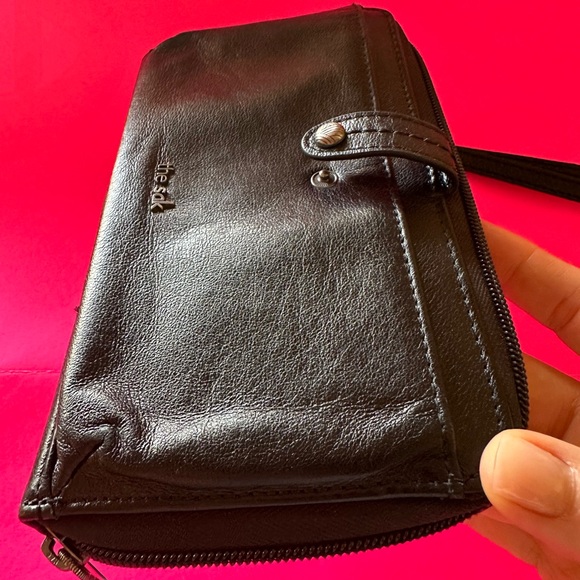 Gently used The Sak Leather Wristlet - Picture 10 of 13